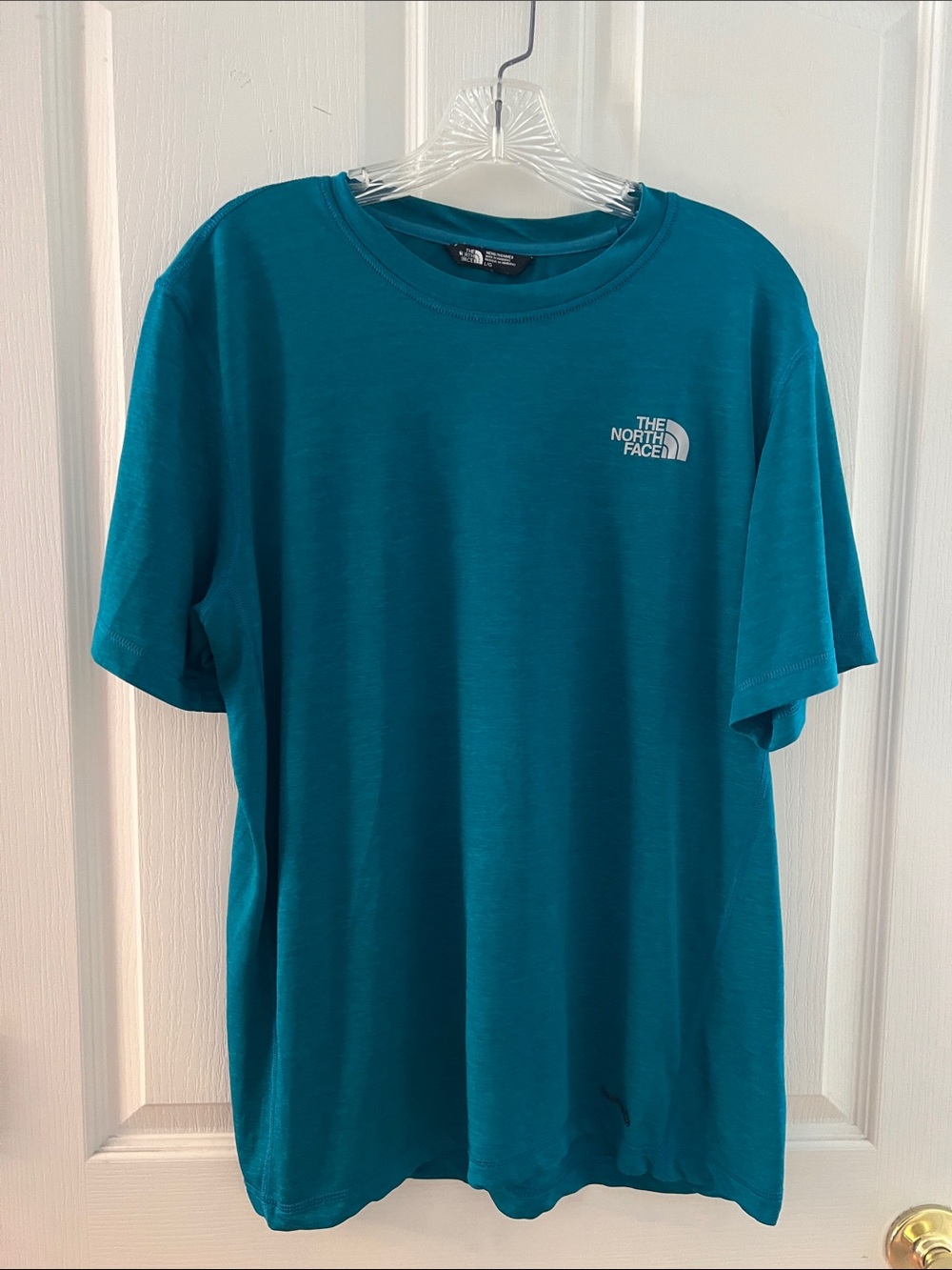 The North Face Men’s Teal Crew Short Sleeve Tee